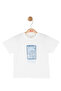 Baby Boy Palm Days Tshirt 1-4 Years Ecru-Blue