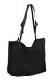 Ysmn Women's Leather Shoulder Bag Black - 3