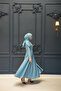 Azade Evening Dress Indigo - 2