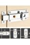 Stainless Steel Sliding Door Window Lock with Push Button - Safety Lock 95 X 43 X 20 mm - 2