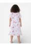 Girls’ Nightdress – Flamingo Print Sleep Tee Dress - 2
