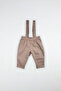2-Piece Long Sleeve Men's Suit with Ribbon Bow Tie and Salopet - 5