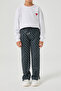 Boy Patterned Tracksuit Bottom - 6