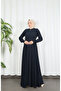 Lacy waist mevlana ferace navy blue hnt7011 - 4