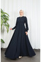 Lacy waist mevlana ferace navy blue hnt7011 - 2