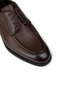 Men's Classic Brown Genuine Leather Shoes - 5