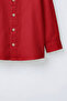 Red Linen Shirt - 2