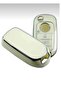 3 Button Nano Key Case Cover White Silver Silver Color 1St Class Quality - 3