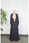 Beli Lace Mevlana Ferace Gray Hnt7011 - 5