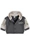 Sleeve Teddy Bear Embroidered Cardigan 6-18 Months - Gray 12-18 Months - 2