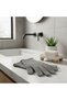 3 Pairs of Bath Scrubbing Gloves – Body Scrub Shower Gloves (Pink-Turquoise-Grey) - 4