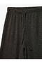 Bürümcük Fabric Tie-Waist Long Wide-Leg Trousers - 4