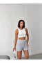 Women's High Waist Compact Mini Shorts - 7