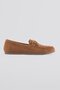 Women's Suede Loafer Embroidered Lace-Up Shoes Talina Taba - 2