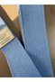 Natural Organic Cotton Yoga Pilates Belt Blue Color 200 cm 5 cm En Yoga Belt - 3