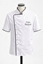 Short Sleeve Chef Jacket – Professional Cook Uniform, Chef Shirt Chef Uniform with Embroidery Gift