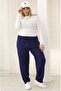 Plus Size Basic Sweatpants with Pockets - 5