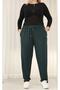 Plus Size Basic Sweatpants with Pockets - 2