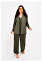 Modest 2 pieces set jumpsuit+cardigan