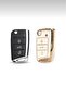 Seat Leon Fr Ibiza Arona Tarraco Luxury Nano Key Protection (Case) White Gold - 2