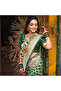 Green Lichi Silk Saree - MAF3032 | Green