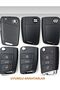 Seat Leon Ibiza Arona Tarraco Nano Key Protection Case Black Gold Gold Color - 3