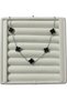 Yonca Model Women's Steel Necklace - Tarnish-Resistant, Double-Sided - 2