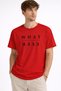 What |   Ever Printed Cotton Relaxed Fit Round Neck Unisex T-Shirt