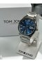 Steel Cord Navy Blue Dial Men's Wristwatch - 2