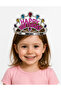 Silver Color Happy Birthday Written Birthday Crown 60 cm