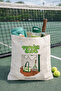 Tennis Club Printed Cloth Bag