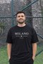 Unisex Single Jersey Oversize T-Shirt Milano Italia Printed