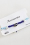 Matrixzn Heart Pearl Fimo Crystal Macrame Rope Bracelet (210647) - Blue - 3
