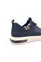 M56183 Men's Black Casual Comfort Linen Shoes with Rubber Laces - 5