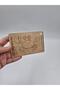 10 Pieces Wooden Painting Ramadan Al-Adha Al-Fitr Gift Cards No24 Children's Gift Money Card - 3