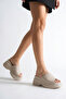 Celeste Sia Women's Slippers 0012905 Beige - 3