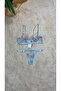 Women's Flower-Detail Light Blue Bralet Set - 2