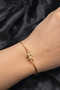 Minimal Gold Color Thin Cuff Bracelet – Elegant and Timeless Design - 2