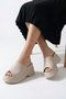 Celeste Sia Women's Slippers 0012905 Beige