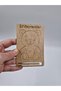 10 Pieces Wooden Painting Ramadan Eid Al-Adha Gift Cards No29 Children's Gift Money Card - 3