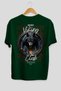 Viking Mythology 28 Back Printed Green Oversize T-Shirt Men Women Cotton Crew Neck T-Shirt - 2