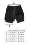 Makiteks Black Tights Shorts Crossfit Addicted Printed Double Layer Quick Dry Sports Shorts Fitness Gym - 4