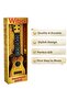 Toy Guitar for Children, Wooden Look, 6 Strings, Tunable, 47 cm Strap Rope + Pick Set - 3