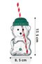 🐻 💚   Glass Barista Teddy Bear Glass 550 ml 🧋   Cold Coffee with Straw and Lid • Milkshake Presentation Cup - 5