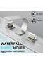 Bathroom Sink Faucet Built-In Matte Chrome Nickel Color Waterfall 7 Years Warranty Imported - 4