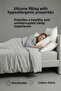 Pack of 2 Antiallergic Bead Silicone Pillows 800 Gr - 2