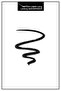Tattoo Liner Waterproof Eye Pencil Long Lasting Black 501 - 2