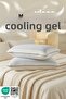Anti-Sweat Orthopedic Pillow Cooling Visco Pillow Gel Pillow Visco Pillow 60X40X15Cm - 3
