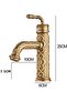Bathroom Sink Faucet New Patterned Design Antique Color Imported with 7 Years Warranty - 7