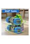 Lighted and Sound Dinosaur Monster Truck - 360 °   Rotating Friction Stunt Car - Toy Car - 4